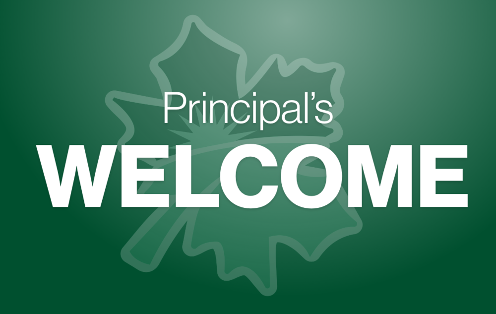 A message from Principal Ryerson