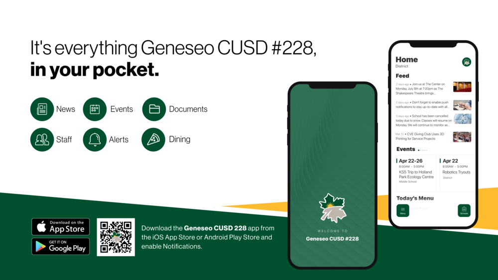 Download the Geneseo schools mobile app