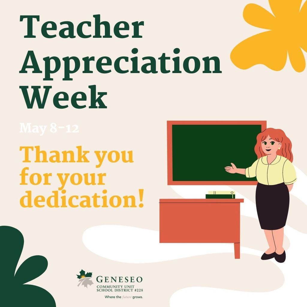 Join us this Teacher Appreciation Week (May 8-12) in recognizing our educators for their commitment and dedication to the children throughout our schools. Thank you, teachers!