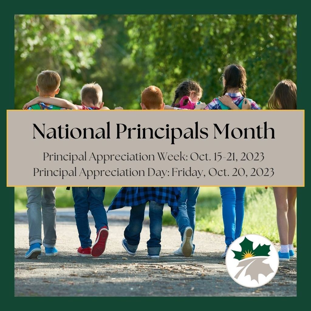 October is National Principals Month! 