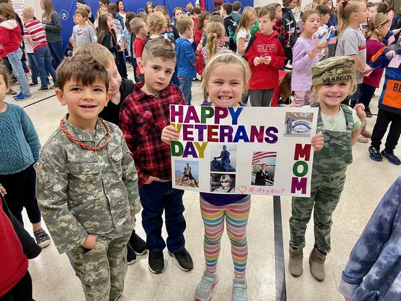 Southwest Elementary hosts Veterans Day assembly