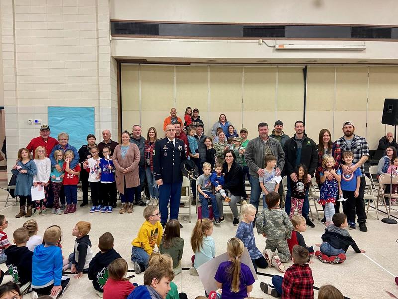 Southwest Elementary hosts Veterans Day assembly